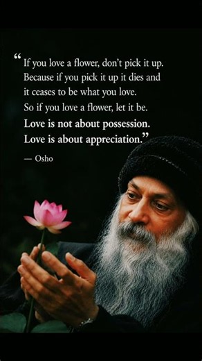 Osho's Brutal Truth About Love ❤️