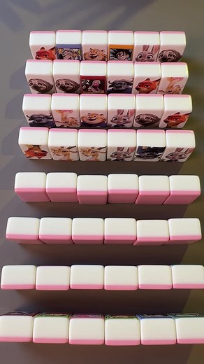 Immersive two-player ASMR game play #asmr #mahjong #boardgames #asmr #mahjong #boardgames