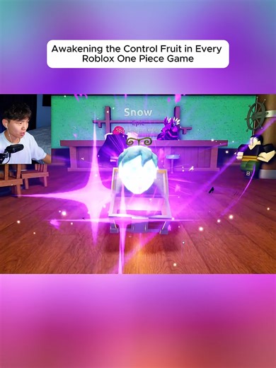 Awakening the Control Fruit in Every Roblox One Piece Game Part 3 #meenyu #roblox #gaming #blox #fruit