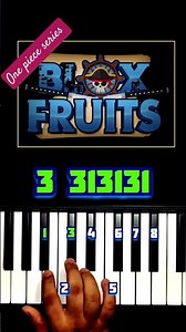 Blox Fruits (One Piece) Piano Tutorial 🎹Easy & Epic Version for Beginners#onepiece #piano #tutorial