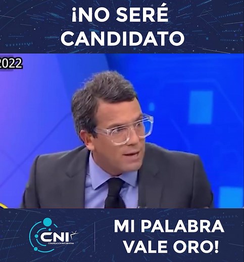 ¡NO SERÉ CANDIDATO, MI PALABRA VALE ORO! #peru #RafaelLopezAliaga #presidentedelperu #politicaperuana | Constelación Informativa TV