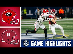 SEC Football Championship Game: No.3 Georgia vs. No.9 Alabama | Game Highlights | 2025 SEC Football