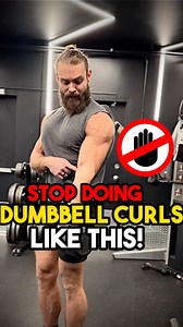❌Stop doing your DB biceps curls like this! . ❗️Never neglect the importance of challenging a muscle throughout its full resistance profile and understanding the actual exercise to get the most out of it! . 👉Let’s take the dumbbell curl for an example. Most of us and I’ll be the first to admit, did them the conventional way, not necessarily bad, but we can optimize it and make it more challenging… because that’s what muscles care about, how much tension we can generate. . ❗️lining our joints up