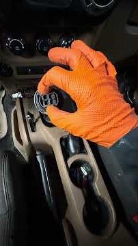 How to removed Shift knob on Jeep wrengler