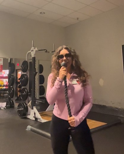 She’s definitely singing about GoodLife at Tecumseh Mall #goodlife #goodlifefitness #gym #gymhumor #fitness #motivation #fitnessmotivation #fit | Goodlife Fitness Tecumseh Mall