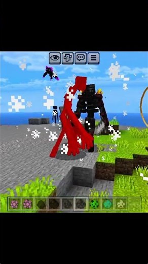 minecraft small vs giant mobs ☠️ #viralshorts #foryou #shortsfeed #minecraft