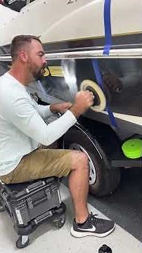 Watch A Pro at TNT Boat Detailing Use Marine 31's Captain's One Step Compound + Polish