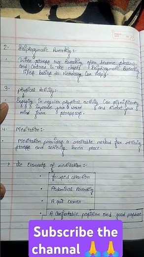 class 10 computer chapter 2 unit 2 self management skills II NOTES