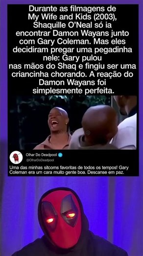 Durante as filmagens de My Wife and Kids (2003), Shaquille O'Neal fez algo