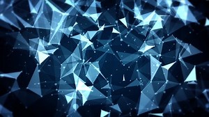 Abstract, Plexus, Dark. Free Stock Video