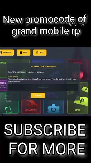 New promocode of grand mobile rp life simulator😎🔥 #grandrpmobile #promocodes #sehar