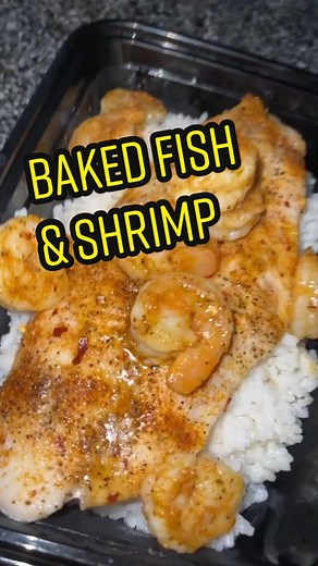 Easy Baked Swai Fish and Shrimp Recipe for Quick Lunch