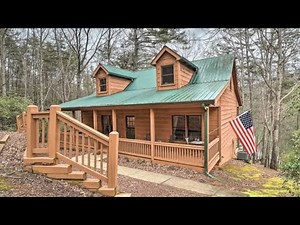 Amazing Charming Lakeside Log Cabin Vacation Rental in Walnut Mountain