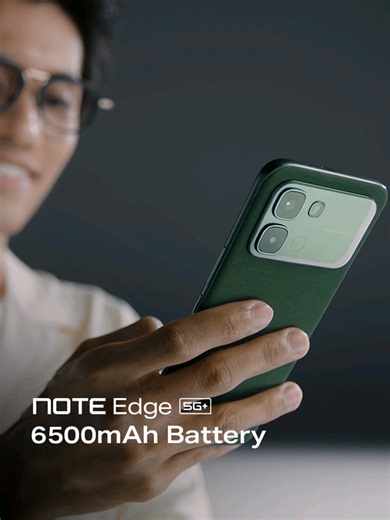 Infinix NOTE Edge: Daya Tahan Baterai 6500mAh yang Hebat