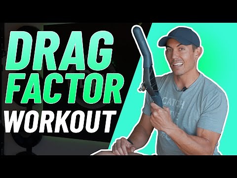 The ULTIMATE Drag Factor Workout - 15 Minute Rowing Machine Workout for Power