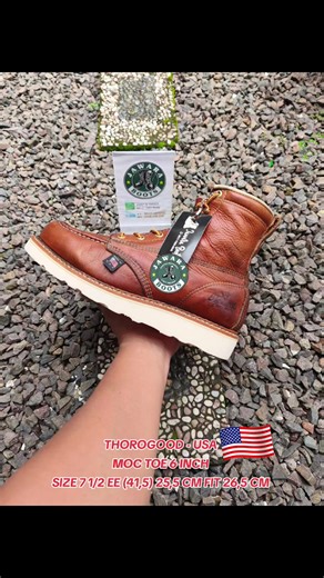 Thorogood USA Moc Toe 6-Inch Boots Overview