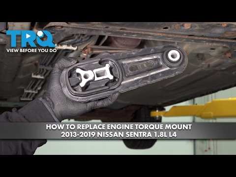 How to Replace Engine Torque Mount 2013-2019 Nissan Sentra 1.8L L4