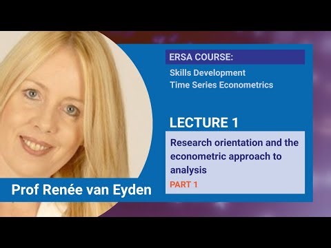 Lecture 1: Econometric Analysis and Fundamental Concepts