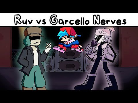 Nerves but it's Ruv vs Garcello Cover | Smoke 'Em Out Struggle Cover | FNF Friday Night Funkin