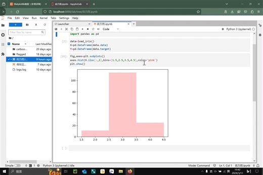 用hist绘制直方图