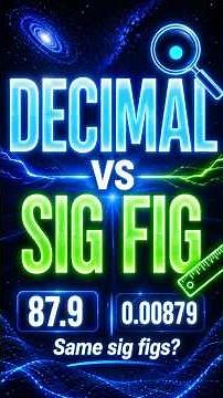 Sig Figs vs Decimal Places | Don’t Mix Them Up!