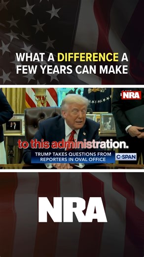 The Second Amendment isn’t a suggestion. Under the Trump administration, it’s upheld, exercised, and respected. 🇺🇸 | NRA - National Rifle Association of America