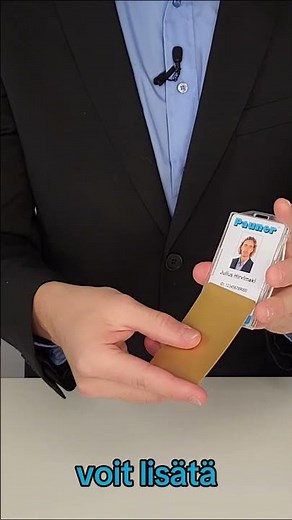 Henkilokorttikotelo id korttipidike Pauner 12018 #henkilokorttipidike