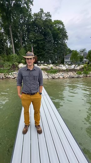 We made a little site visit back to this Elk Lake gem we installed this spring~ It’s already settling in nicely, and we are planning all of the fall bulb plantings and a few more additions to finish it off just right-~~! Figured you’d all appreciate seeing how it turned out since I hadn’t shot a little video for ya in a bit there! #elklake #traversecity #elkrapids #northernmichigan #landscape #landscapedesign #landscapearchitecture #patio #stonework | Jack Barnwell Design