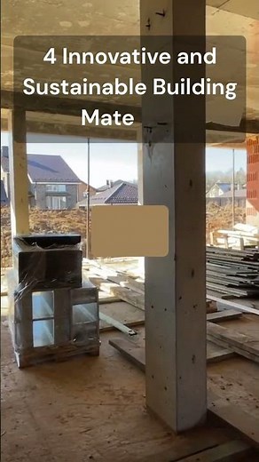 Here are 4 new-age sustainable materials that can be used for construction #shorts