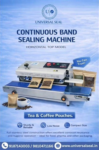 High Speed Band Sealer Machine