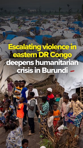 Violence is escalating rapidly in South Kivu, Democratic Republic of the Congo, forcing civilians to flee at an alarming rate. In just a couple of weeks, over 84,000 people have fled to neighbouring Burundi, where overcrowded reception sites are already stretched beyond capacity. We are doing everything possible to deliver life-saving assistance, but resources are stretched thin. People cannot wait. Urgent support is needed now. #KeepEyesOnDRC | UNHCR, the UN Refugee Agency