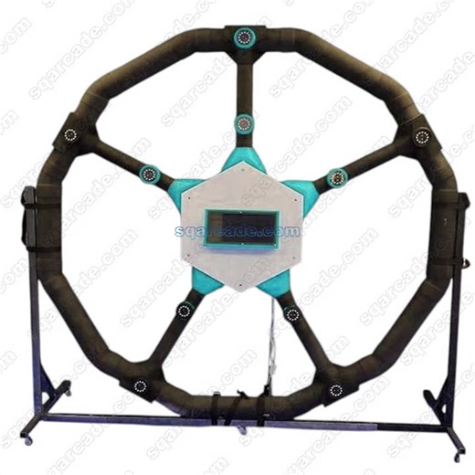 Interactive Batak Pro Reaction Challenge Test Game Carnival Booth Multiple Visual-Motor Coordination Test for Amusement Park