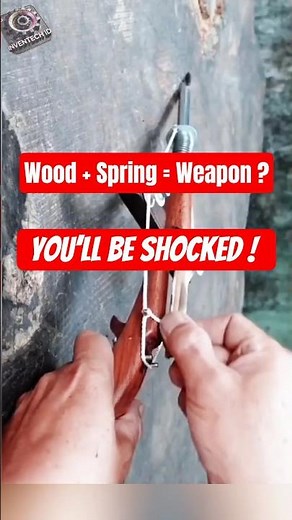 This Wooden DIY Crossbow Has Real Power!