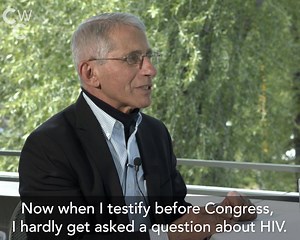 36K views · 187 reactions | Public interest in HIV has waned since the 90s, and unchecked complacency could lead to a surge in infections, NIAD's Dir. Dr. Anthony Fauci tells Emory President Claire Sterk. | Emory University | Facebook