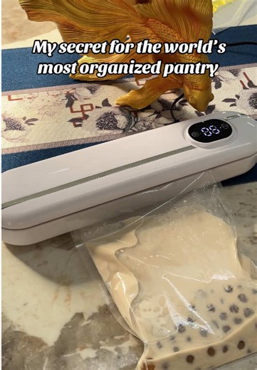 This is GENIUS. Why didn’t l get this sooner?#goodproductsrecommendation #fyp #vacuumsealer #foodsaver #foodsealer