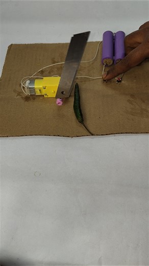 vegetable cutter machine using gear motor and paper cutter blade #motor #project #diyprojects