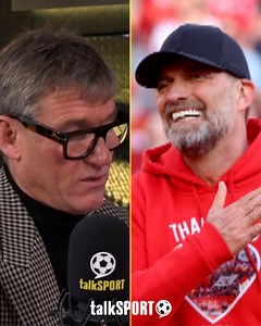 148K views · 1.3K reactions | Simon Jordan CLAIMS Klopp takes more CREDIT than Slot if Liverpool wins the League!  | talkSPORT | Facebook