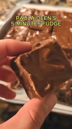 2.3K views · 11 reactions | PAULA DEEN’S 5-MINUTES FUDGE This super...