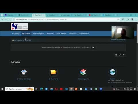 Creating a course in Chamilo LMS