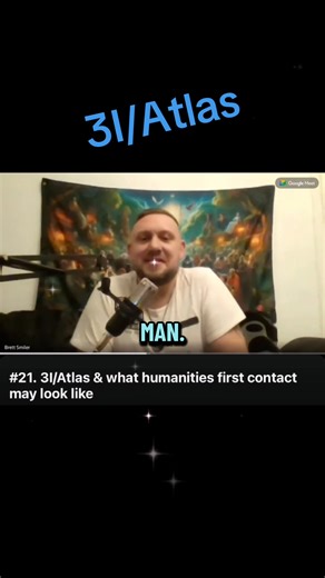 Clip from the latest podcast episode on the mysterious interstellar object 3I/Atlas watch the full episode on our YouTube channel in live videos link in profile