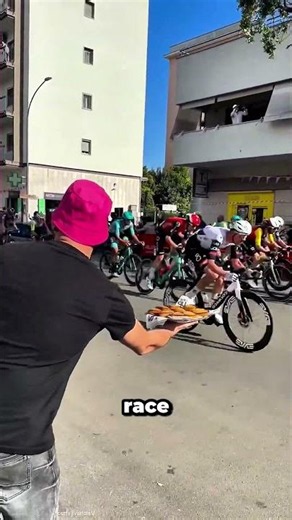 The unexpected reality behind this coach’s trackside snack delivery…