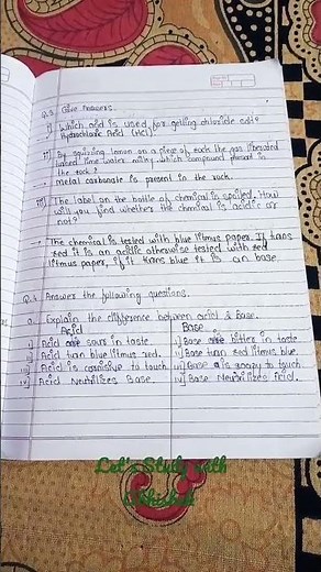 CLASS 8 SCIENCE CHAPTER NO 12. INTRODUCTION TO ACID AND BASE FULL QUESTION ANSWERS #science #class8