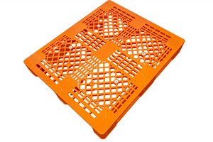 [Hot Item] Durable Lightweight Orange Plastic Pallet for Easy Transport