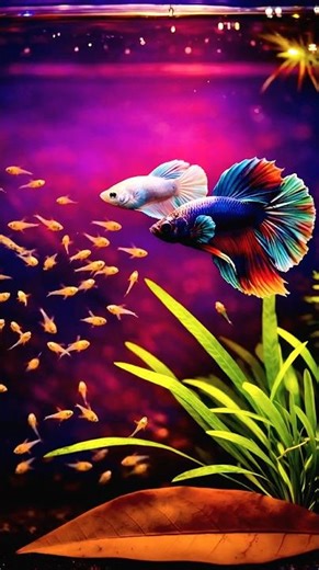 Part 5 Betta Fish Breeding in Bucket #wildlife #aquarium #fishtank #bettafishuae #shortsfeed #shorts