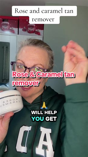 Rose & Caramel Tan Remover for Quick Tan Removal