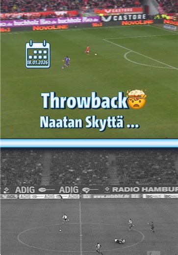 Einfacher kann man es nicht haben👀 Kaiserslauterns Nataan Skyttä rennt in der 90. 5 alleine auf das Tor der Hannoveraner zu, weil 96-Torwart Nahuel Noll bei der vorherigen Ecke mit nach vorne gekommen ist. Auf dem Weg zum Tor jubelt Skyttä frühzeitig, bevor der Ball im Tor ist - wie einst Tomas Rosicky 2006 im BVB-Trikot. #2Bundesliga #Fussball #FCK #BVB #Rosicky