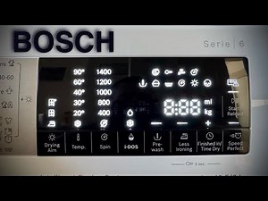 Bosch 6 Series Washing Machine Dryer Combo Explained. How to setup and do Laundry? #home #heatpump