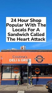 13K views · 67 reactions | One Of The Most Popular Sandwich Spots In Whitestone Queens NY Is Known For Its Variety Of Creative Sandwich Choices. The Most Popular One Called The Heart Attack and It Is Filled With Chicken Cutlets, Mozzarella, Spicy Fries, Bacon And Their Secret Sauce. Best Part Is They Stay Open 24 Hours!  Cristina's Deli & Grill - 1237 150th St, Whitestone, NY 11357 #teampixel #instafood #nyceats #nyfood #foodie #nycfood #newyork #nyc #food | JonathanChoi1 | Facebook