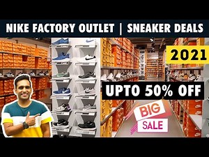 Nike Factory Outlet | Mumbai 2021 | Stylish Nike Sneakers on Sale | Buy Shoes at Heavy Discount