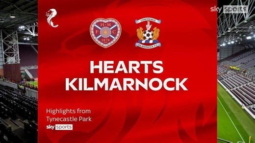 Hearts 1-1 Kilmarnock | Scottish Premiership Highlights